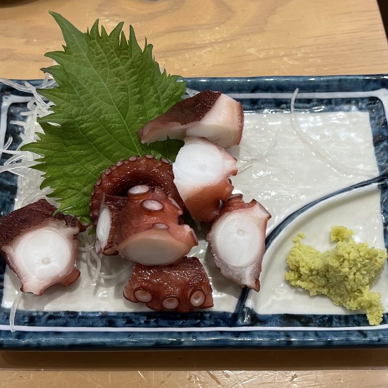 タコぶつ切り(大衆酒肴スタンドさかば。第3ビル店)