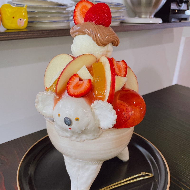 季節の果実パフェ氷(嘘と僕)