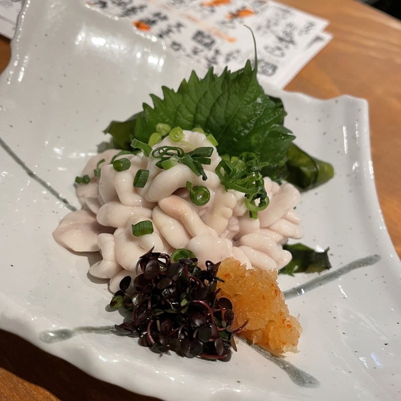 白子ポン酢(マグロと炉端成ル)