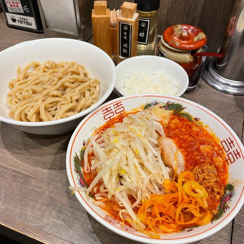 辛味噌つけめん(つけめんTETSU 京王モール 新宿店)