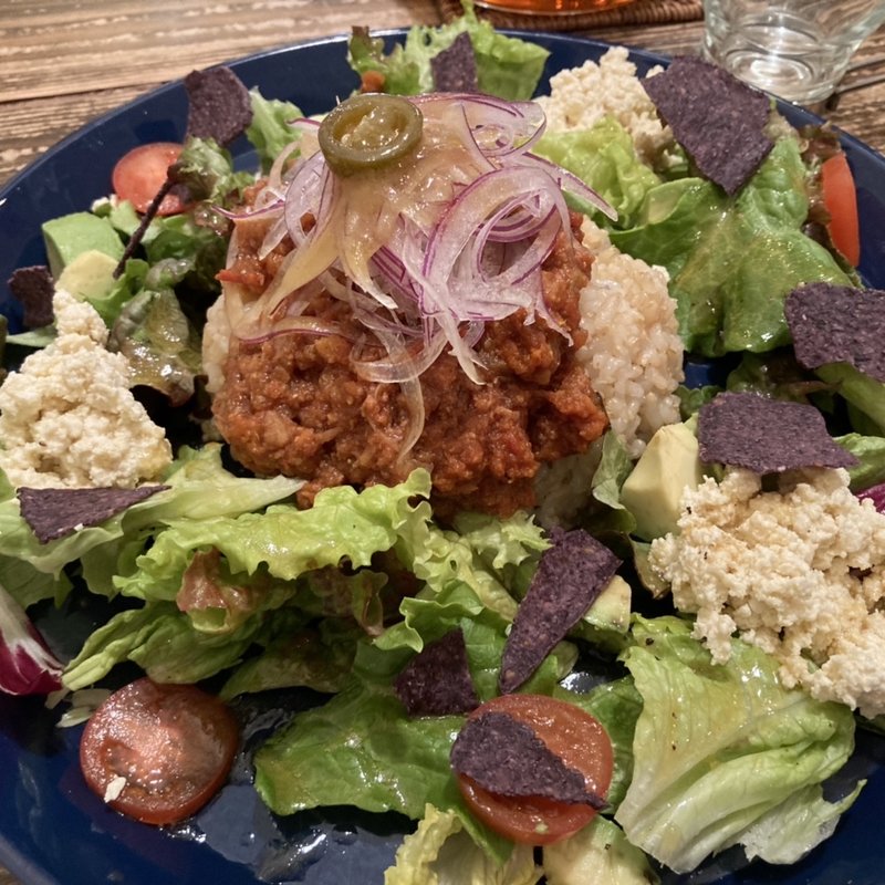 30品目のmeu notaタコライス(vege&grain cafe meu nota（メウノータ）)