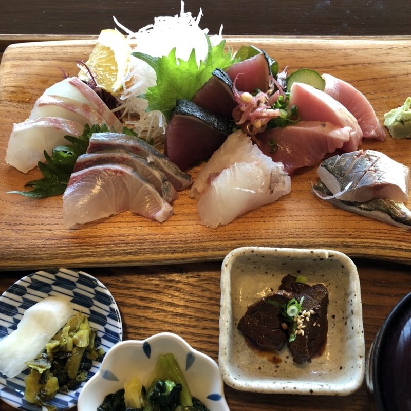 旬の地魚定食(民宿金ヶ浜 )