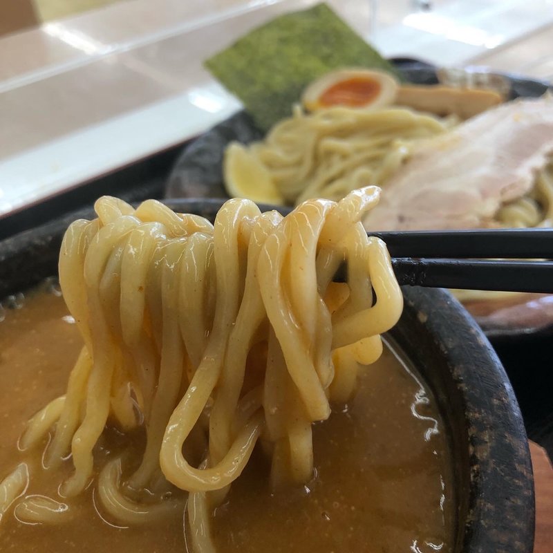 伊勢海老つけ麺　並盛(札幌海老麺舎　コーナン中もず店)