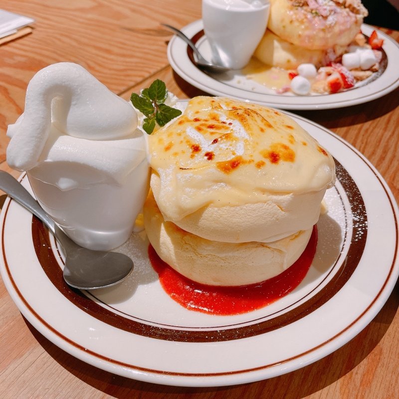  ごろごろ苺のコンポートのクリームブリュレ風(ZU-CCOTTO)