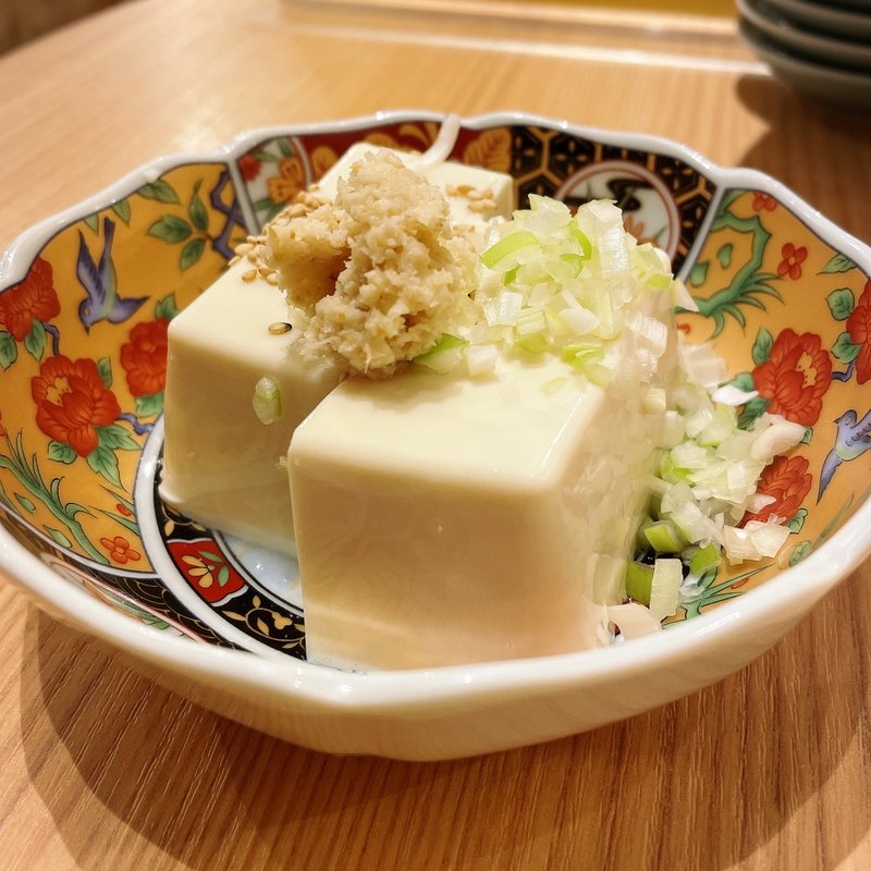 山わさび冷奴(焼売酒場 なかめ)