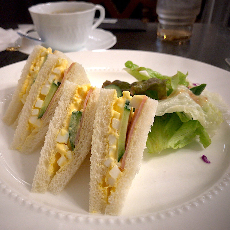 ミニミックスサンドセット(横濱カフェ壹番館)