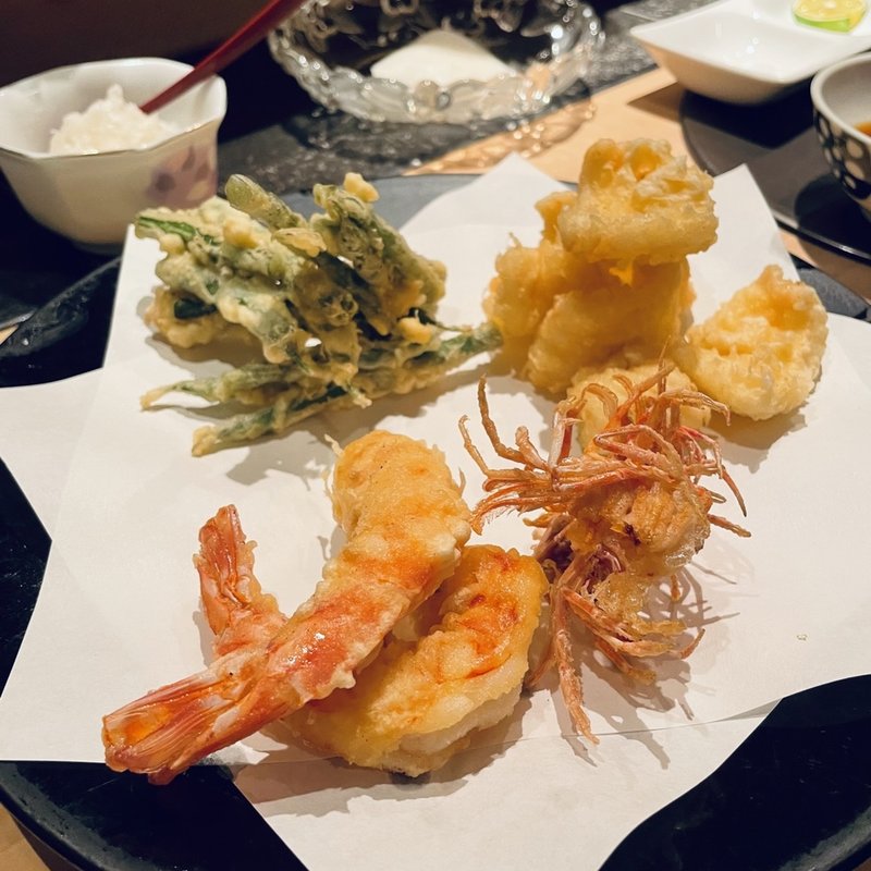 天ぷらお好みで(くいもんや すだち)