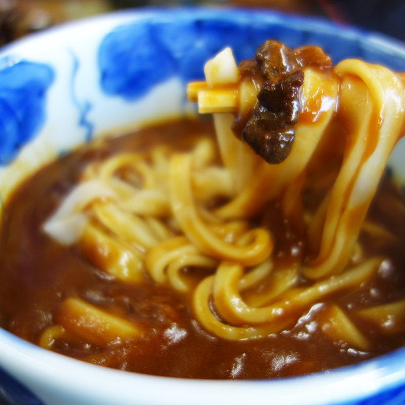 カレーうどん(庄屋うどん)