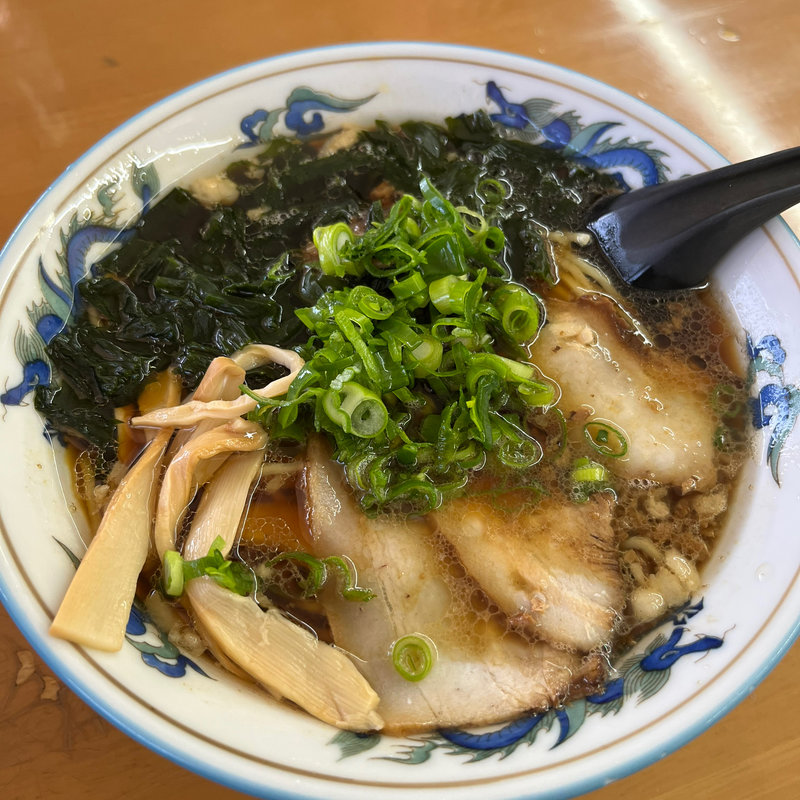 中華そば　ワカメトッピング(味よし )