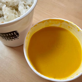 北海道産カボチャのスープ