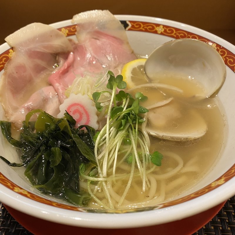 国産レモンとはまぐり 潮中華そば(YAMACHAN)