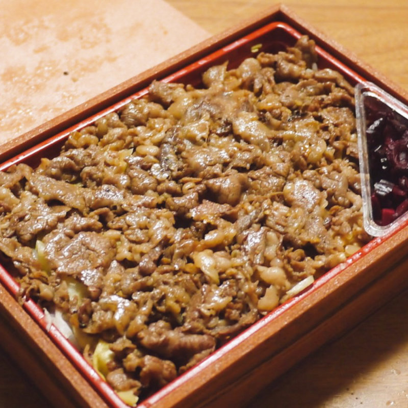 和牛焼肉弁当(小)(はつだ(老舗・名店弁当コーナー ジェイアール京都伊勢丹店))