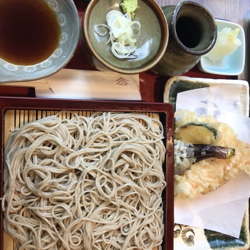 天ぷら蕎麦(蘭免ん)