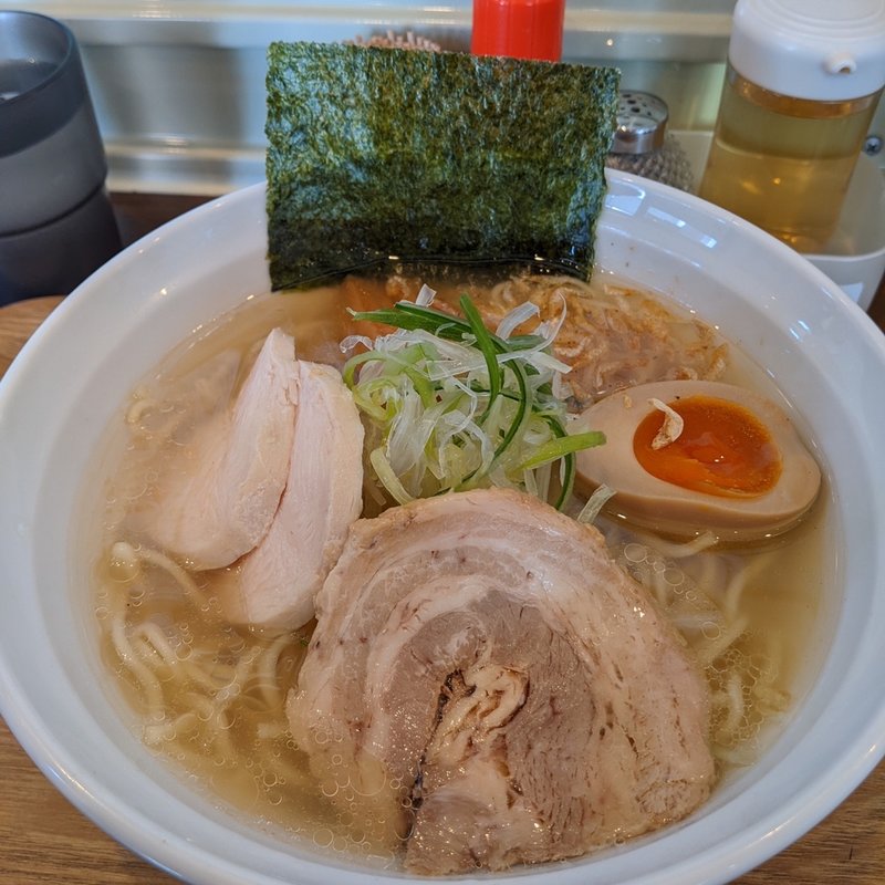 あっさり塩とりそば(麺屋 冽 上尾店)