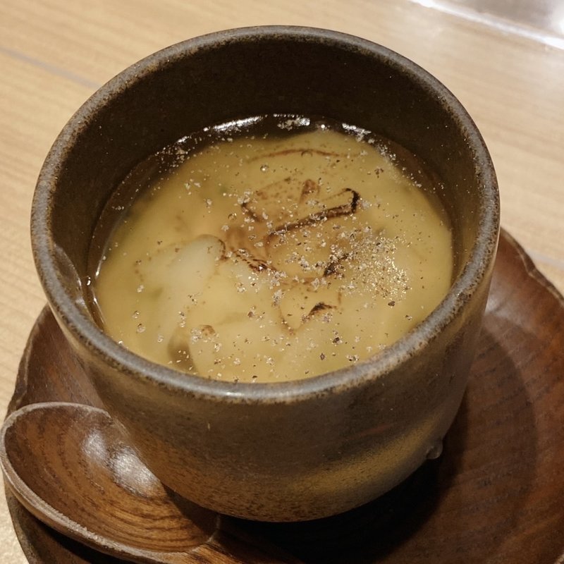モッツァレラとマスカルポーネの茶碗蒸し(横川橋 康次郎 )