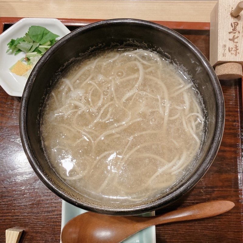 とろろそば（温）(横川橋 康次郎 )