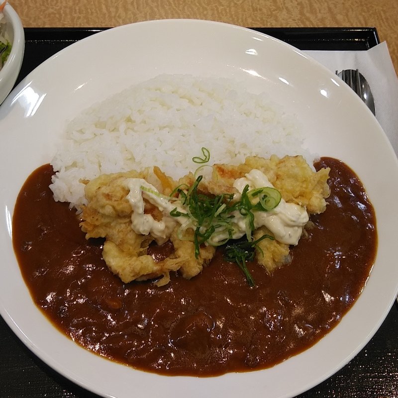 鶏天タルタルカレー(四六時中 イオン一関店 )