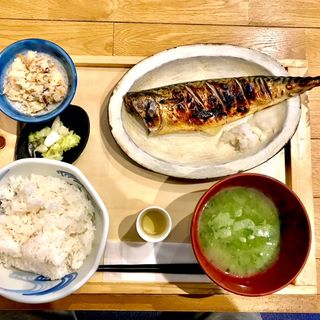 焼き鯖定食(いまがわ食堂)