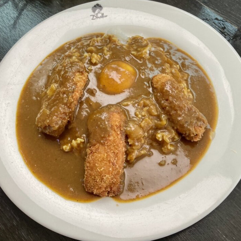 カキフライカレー(カレーショップ ダール)