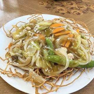 揚げ焼きそば(パリー食堂)