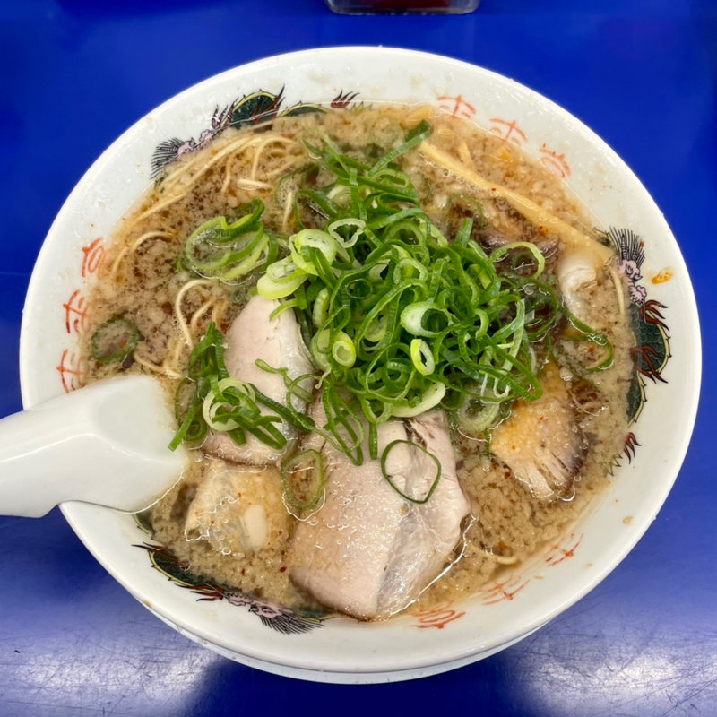 こってりラーメン(来来亭 福岡空港東店)