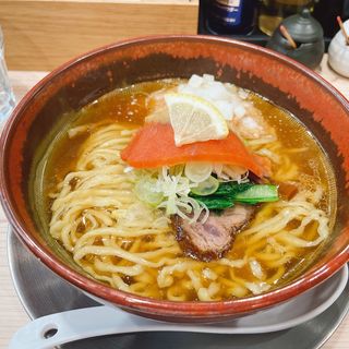 春近いけどラーメン秋鮭(ラーメン専科 竹末食堂)