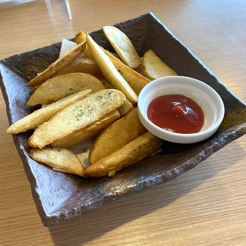 ポテトフライ(おふろの和食処　竹)