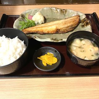焼魚定食(おふろの和食処　竹)