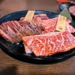 上カルビ上ハラミ