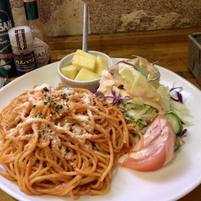 ナポリタンセット(キッチンウェイブ)