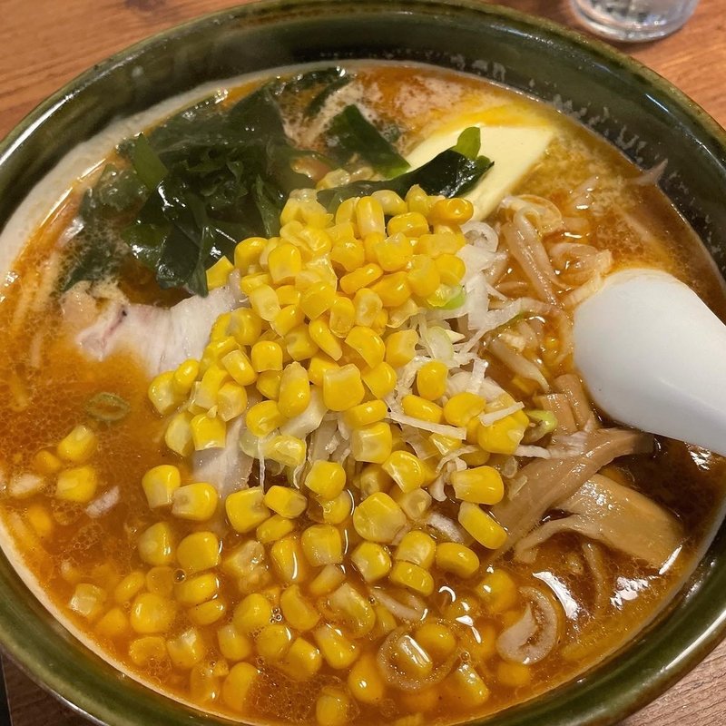 味噌バタコーン(函館ラーメン 船見坂)