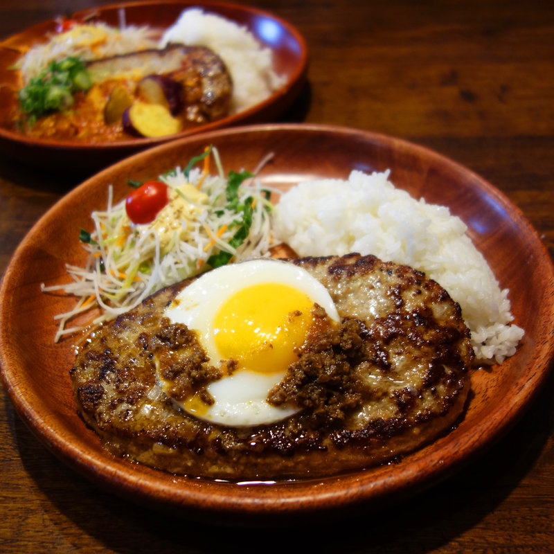 エッグバーグディッシュ300g(びっくりドンキー 福岡桧原店)