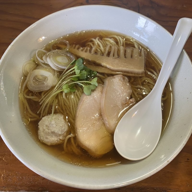 鶏そば　一番搾り　醤油(中華そばつけそば 千思萬考)