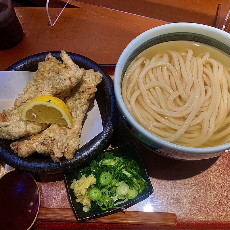 濃い出汁のひやかけ(はんげしょう )