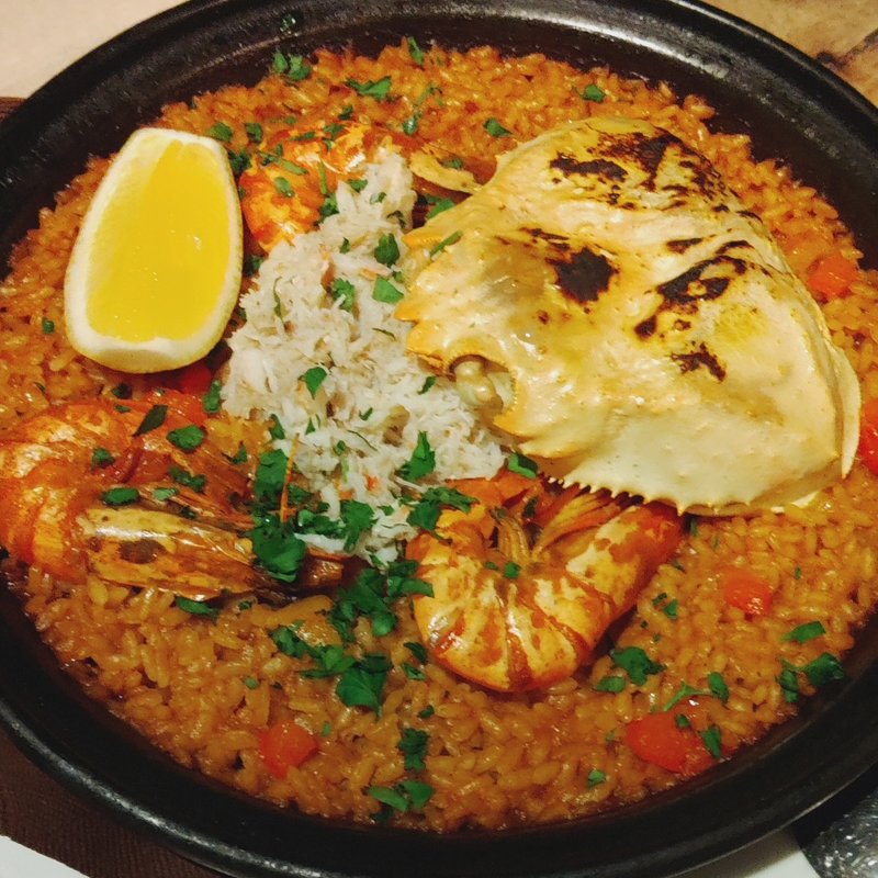 【シエロイリオ 特製パエリア】(シエロイリオ （Riverside Cafe Cielo y Rio）)