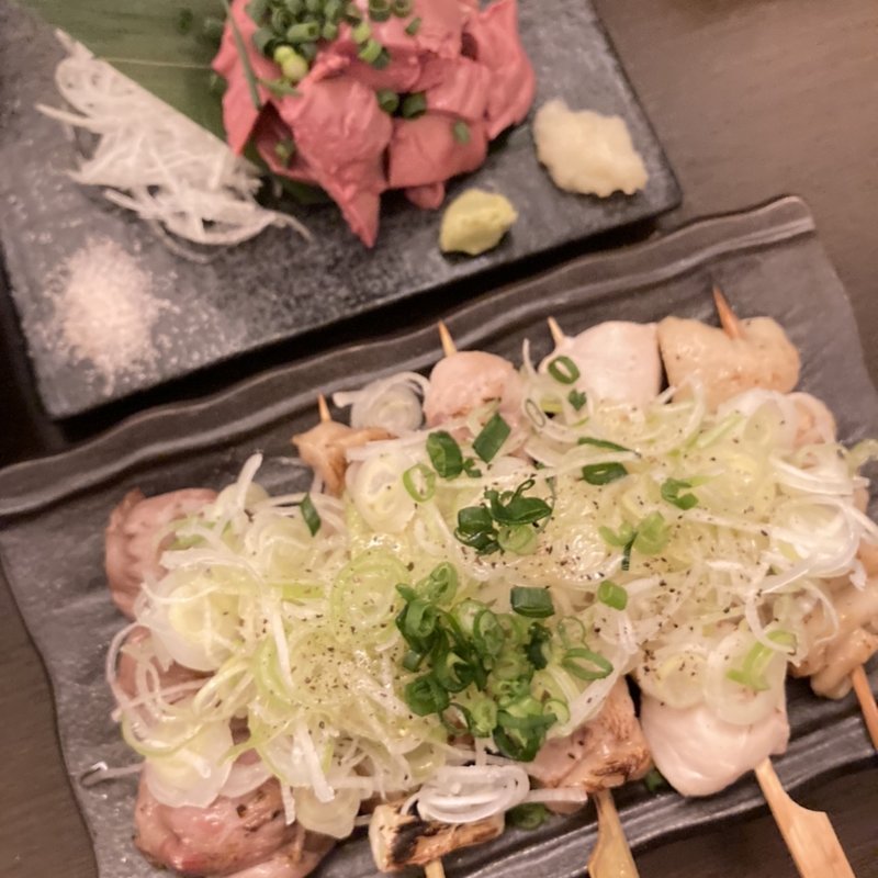 ねぎどか5種盛り(鶏古家　津田沼店)