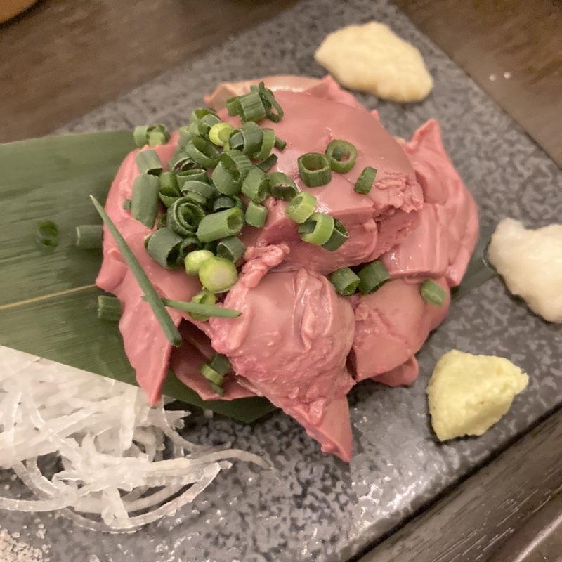 真空低温調理　鶏レバー(鶏古家　津田沼店)
