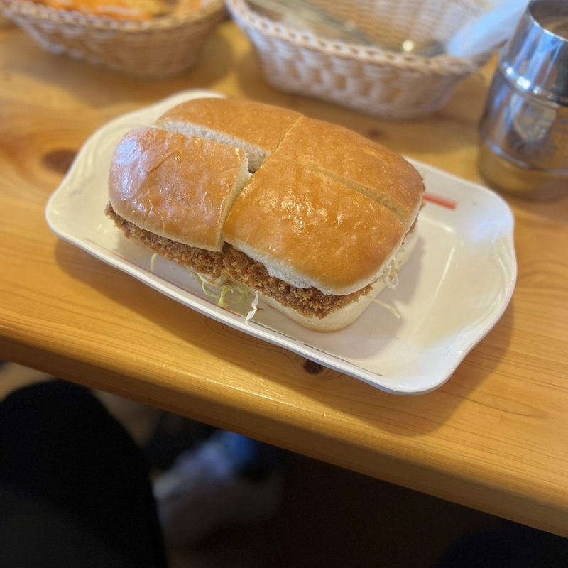 カツカリーサンド(コメダ珈琲店 久留米インター店)
