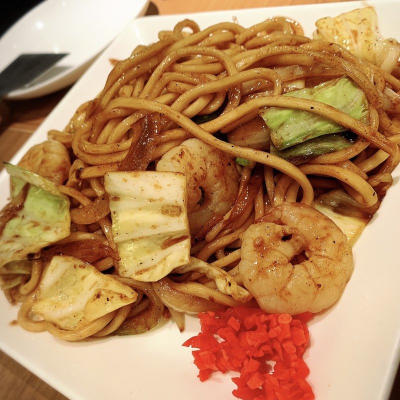 海老焼きそば(鉄板焼 あ・らん)