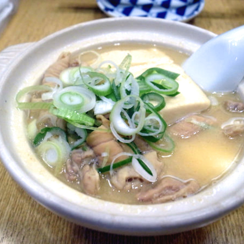 名物！ もつ煮込み(須賀乃湯)