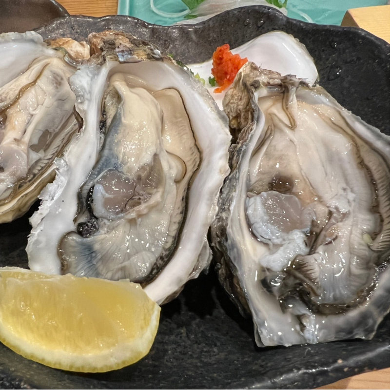 厚岸から付き牡蠣(玉寿司 )