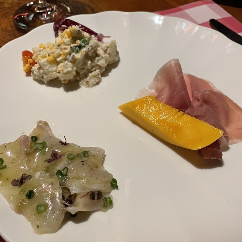 前菜盛り合わせ(キャンティ 飯倉本店 )