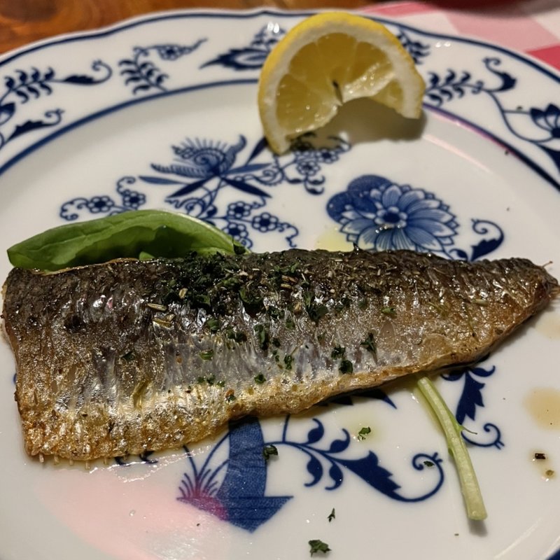 いわしの鉄板焼き(キャンティ 飯倉本店 )