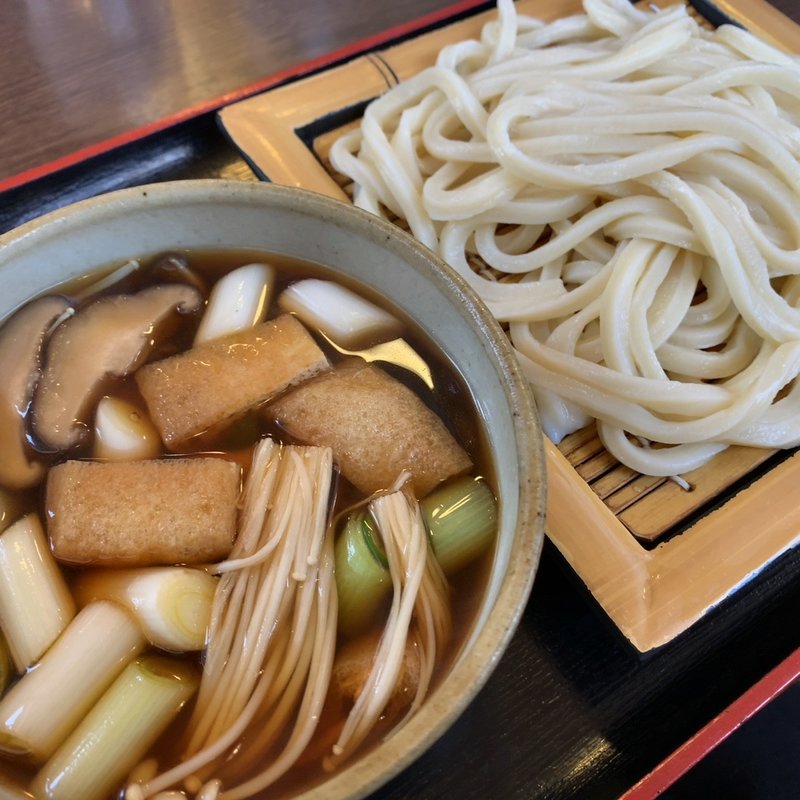 きのこ汁うどん(藤店うどん)