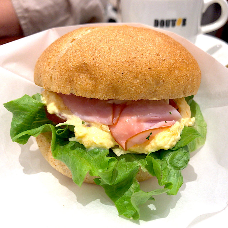 MモーニングセットA ハムタマゴサラダ(ドトールコーヒーショップ 仙台駅店 )
