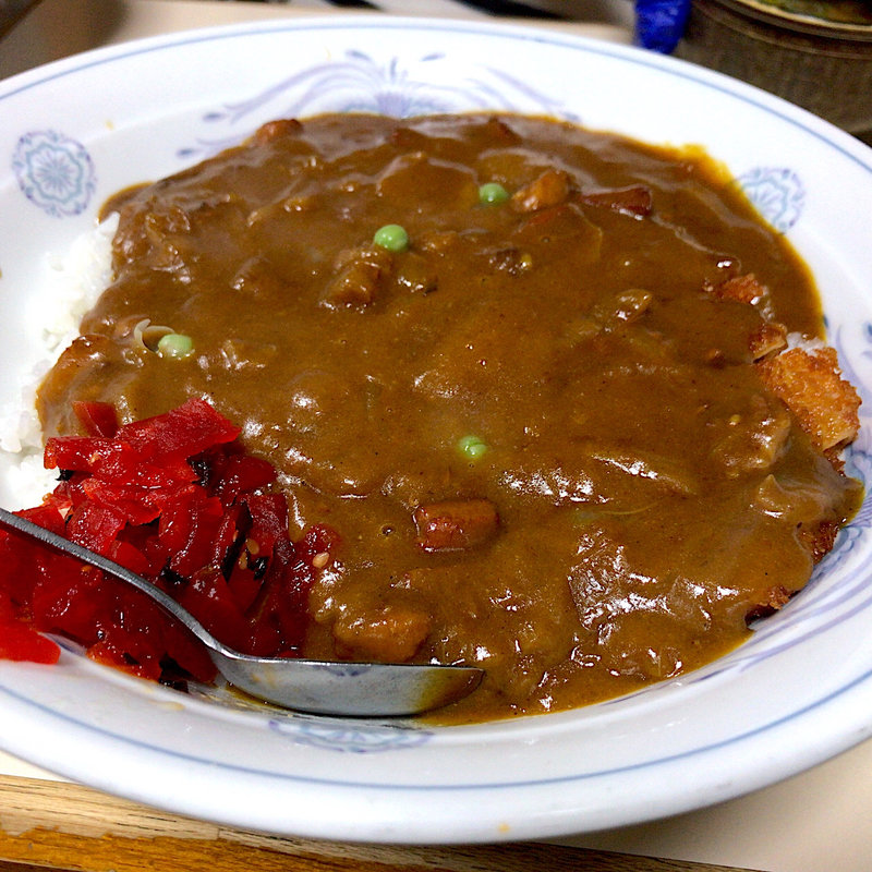 カツカレー 100円増し(藤や )