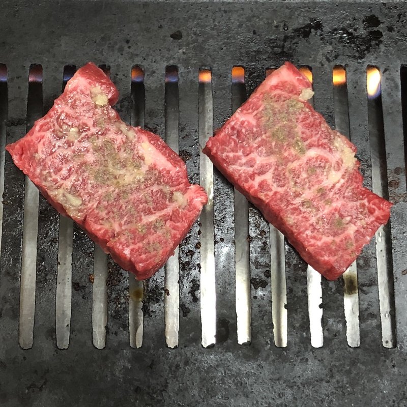 ガーリックステーキ(大阪上本町 喜楽亭)