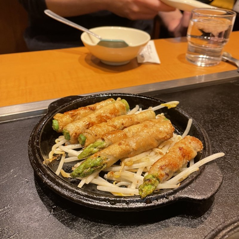 アスパラ豚巻き(喃風 須磨パティオ店)