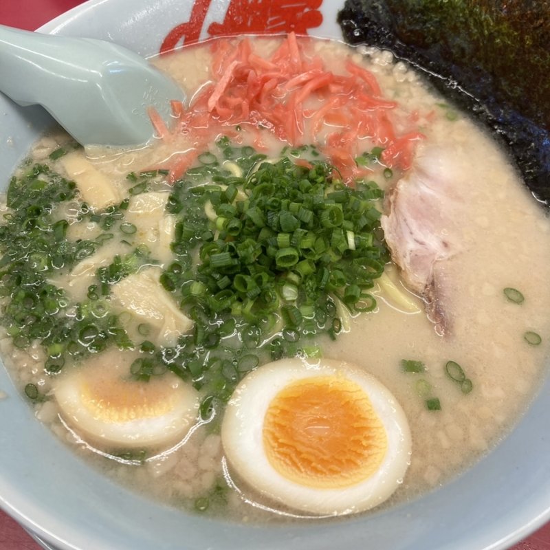 プレミアム塩とんこつ(ラーメン山岡家 狭山店)