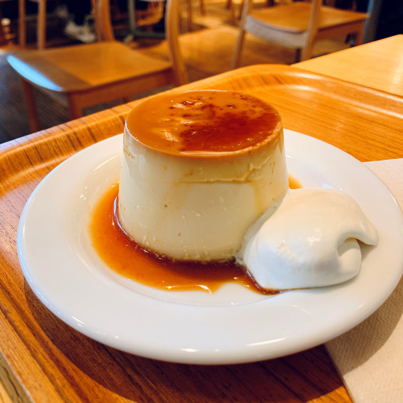 本和香糖の焼きプリン(Cafe&Meal MUJI グランフロント大阪)
